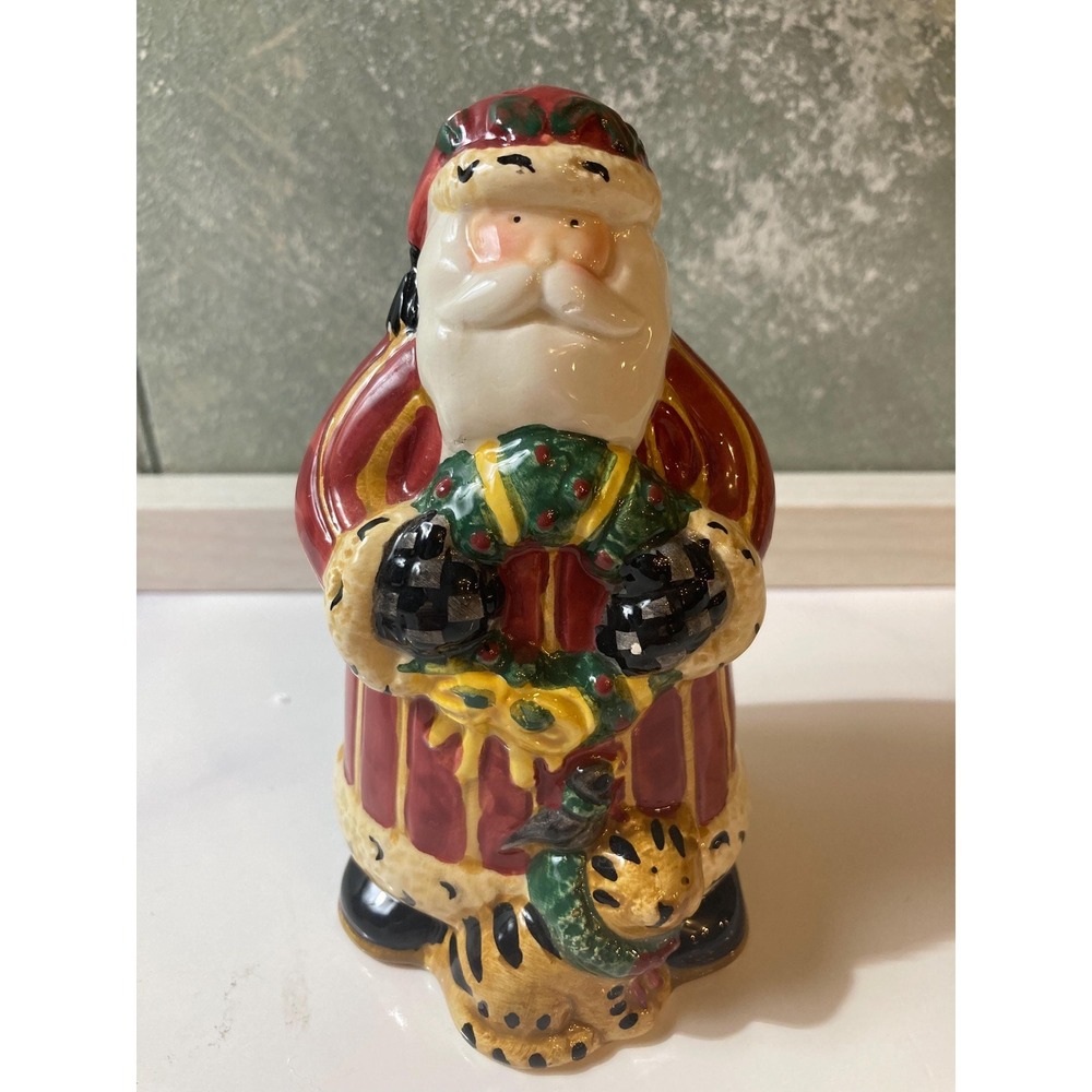 Santa salt shaker by Debbie Mum for Sakura